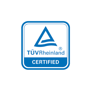 TÜV Rheinland Certified